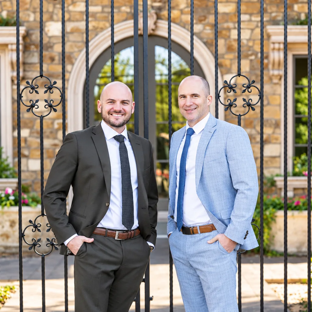 Jordan and Gavin, co-founders of The Mortgage Collective